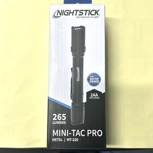 Mini-Tac Pro flashlight 265 Lumens metal